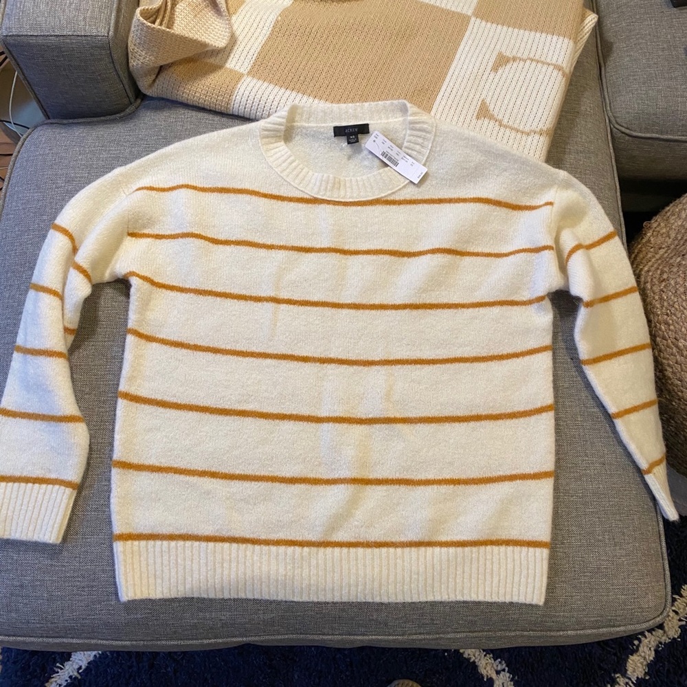 JCrew NWT stripe sweater